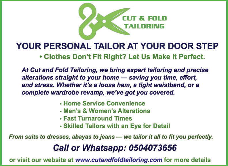 Cut and Fold Tailoring